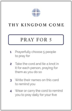 Pray for 5 Card