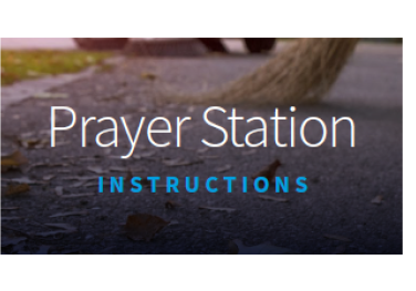 Prayer Station Instructions